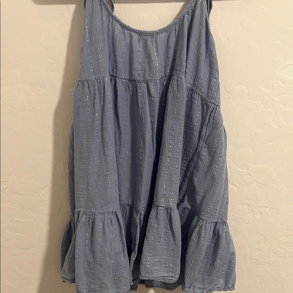 Aerie Light Blue swim coverup - Picture 9 of 9